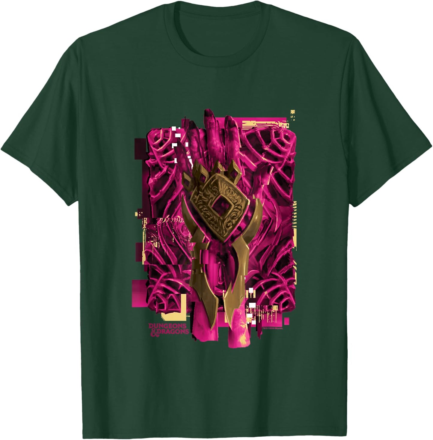 Dungeons & Dragons Hand Armor Vecna Vintage T-Shirt - T-Shirt | Forest