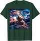 Bearded Dragon UFO Alien Graphic T-Shirt - T-Shirt | Forest