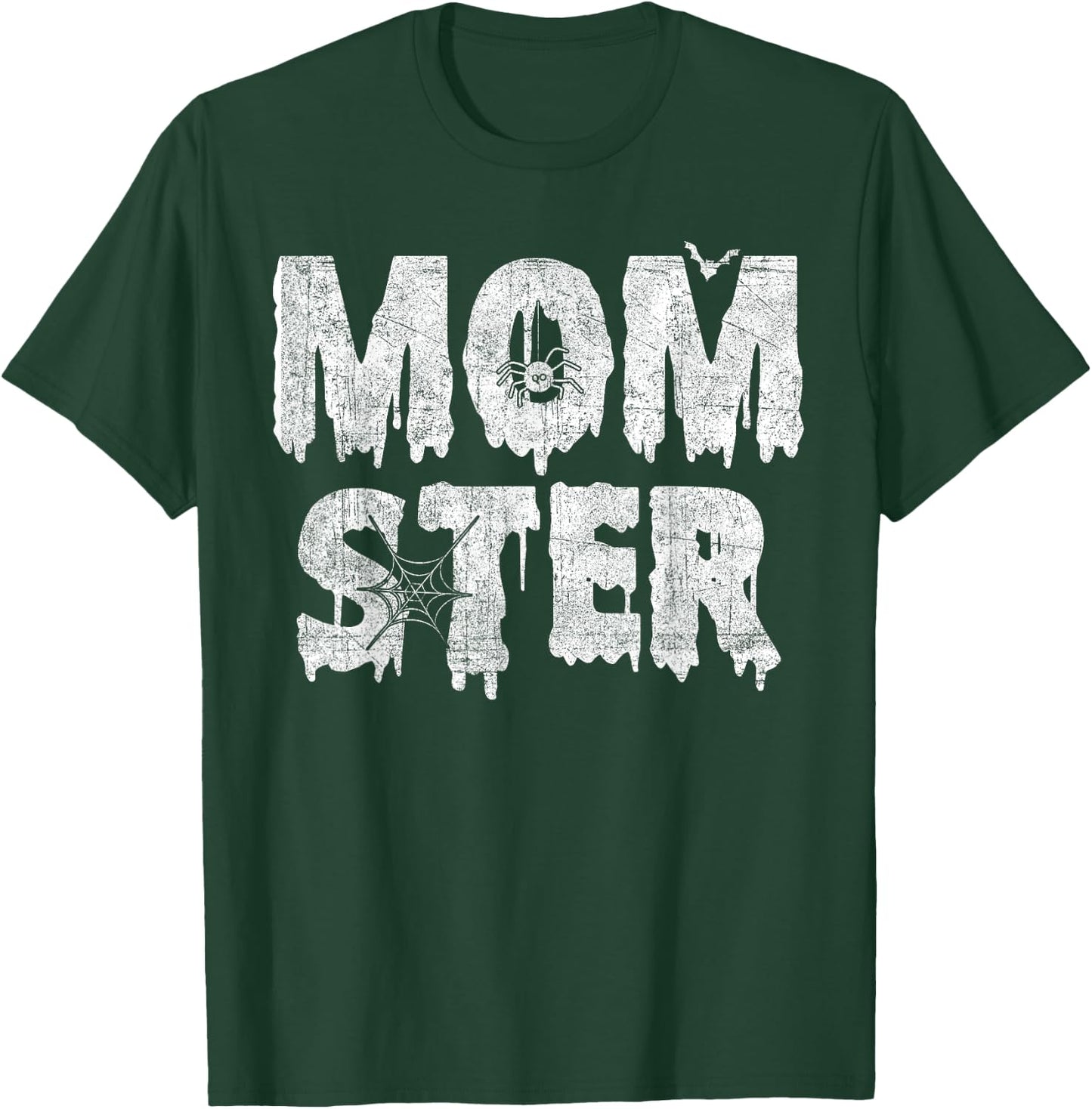 Funny Momster Dadcula Halloween Mom Dad Matching Costume T-Shirt - T-Shirt | Forest
