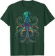 Grunge Octopus | Graphic T-Shirt - T-Shirt | Forest