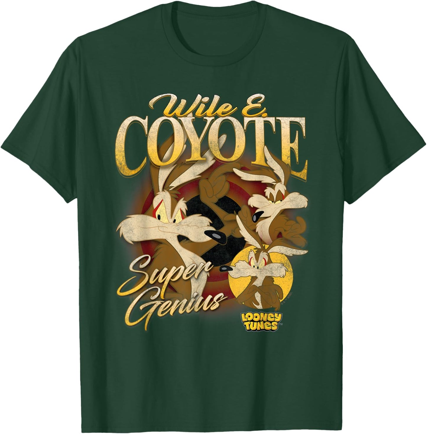 Looney Tunes Bootleg Wile E Coyote T-Shirt - T-Shirt | Forest