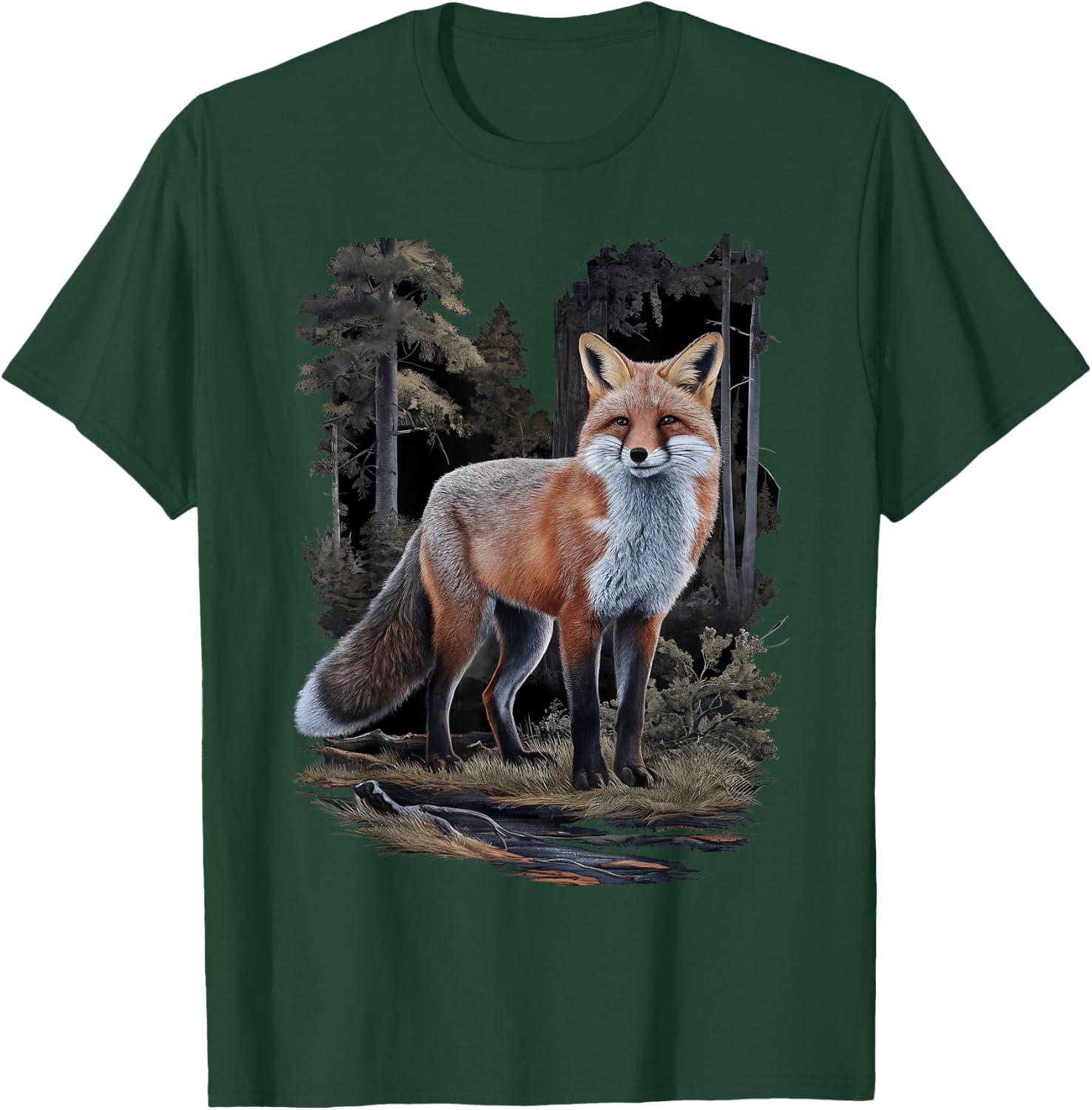 Jäger & Jägerin Fuchs Jagd Geschenk Jagdkleidung Fuchs T-Shirt - T-Shirt | Forest