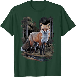 Jäger & Jägerin Fuchs Jagd Geschenk Jagdkleidung Fuchs T-Shirt - T-Shirt | Forest