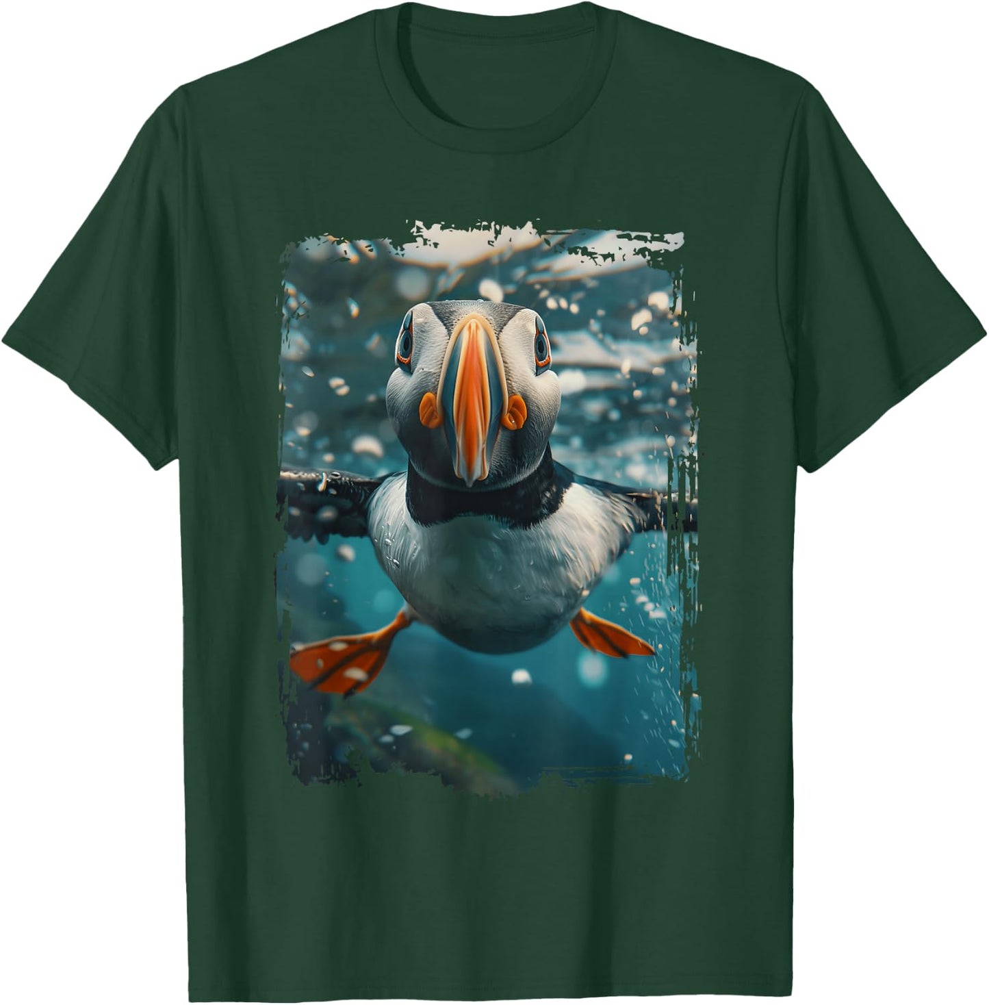 Atlantic Puffin T-Shirt - T-Shirt | Forest