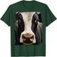 Noah&Friends Women's -Kids Black Animal Print Cow T-Shirt - T-Shirt | Forest