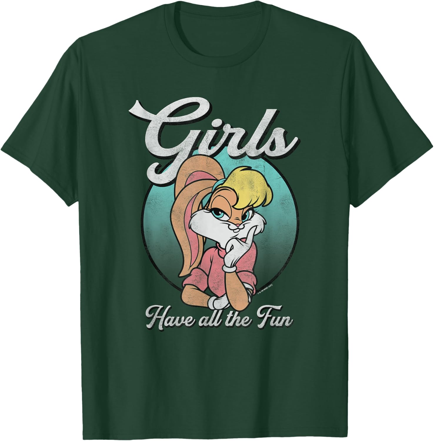 Looney Tunes Lola Bunny Portrait Girls Just Wanna Have Fun T-Shirt - T-Shirt | Forest