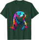 Otter Wildlife Colorful Design Otter Lover Wildlife Otter T-Shirt - T-Shirt | Forest