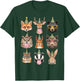 Cute Woodland Animals Birthday Party Forest Animal Bday Kids T-Shirt - T-Shirt | Forest