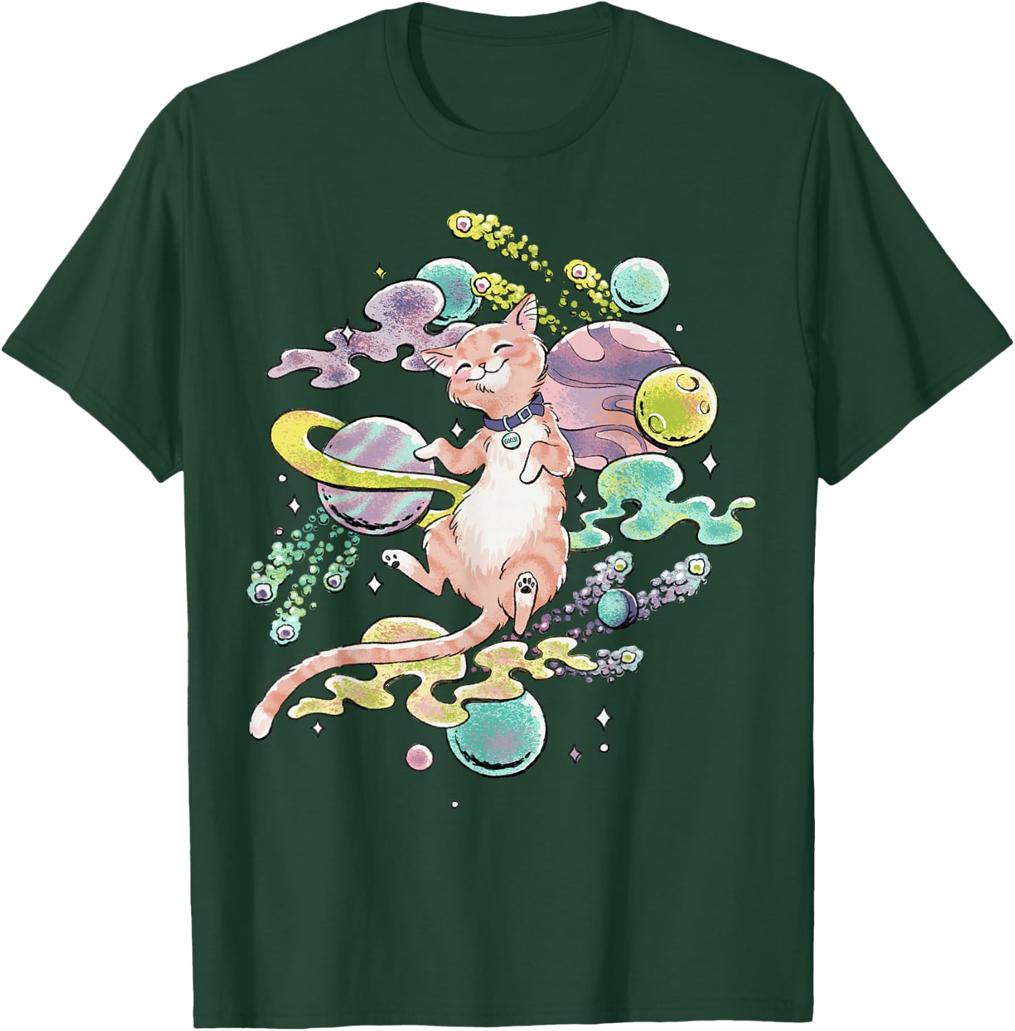 Marvel Captain Marvel Celestial Goose In Space T-Shirt - T-Shirt | Forest