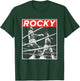Rocky Savage Punch Apollo Creed Fight Vintage Panel , Black, S T-Shirt - T-Shirt | Forest