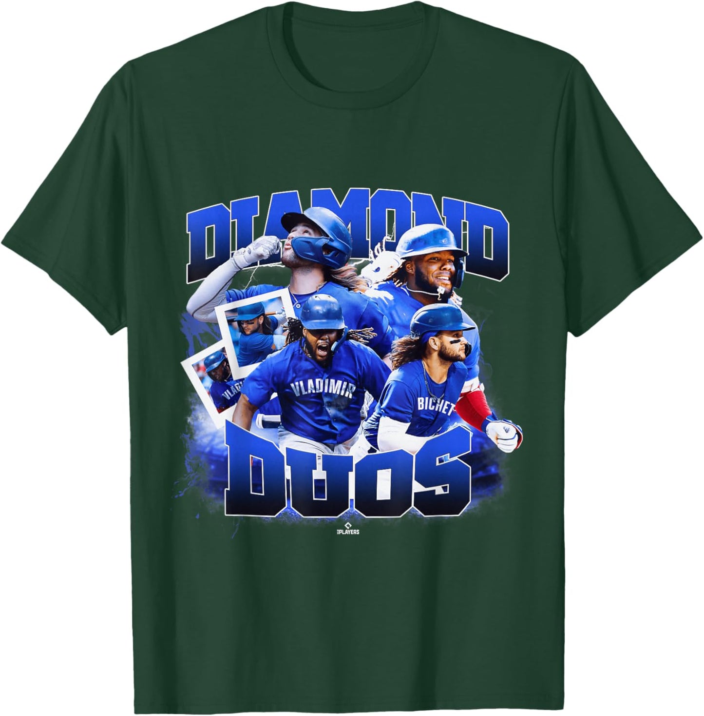 Vladimir Guerrero Jr. & Bo Bichette | Toronto | MLBDDUO4010 T-Shirt - T-Shirt | Forest