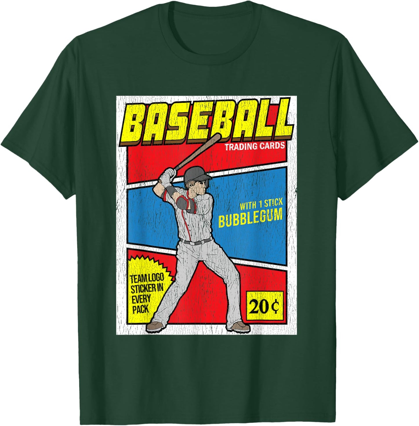Baseball Collection Baseball Cards T-Shirt - T-Shirt | Forest