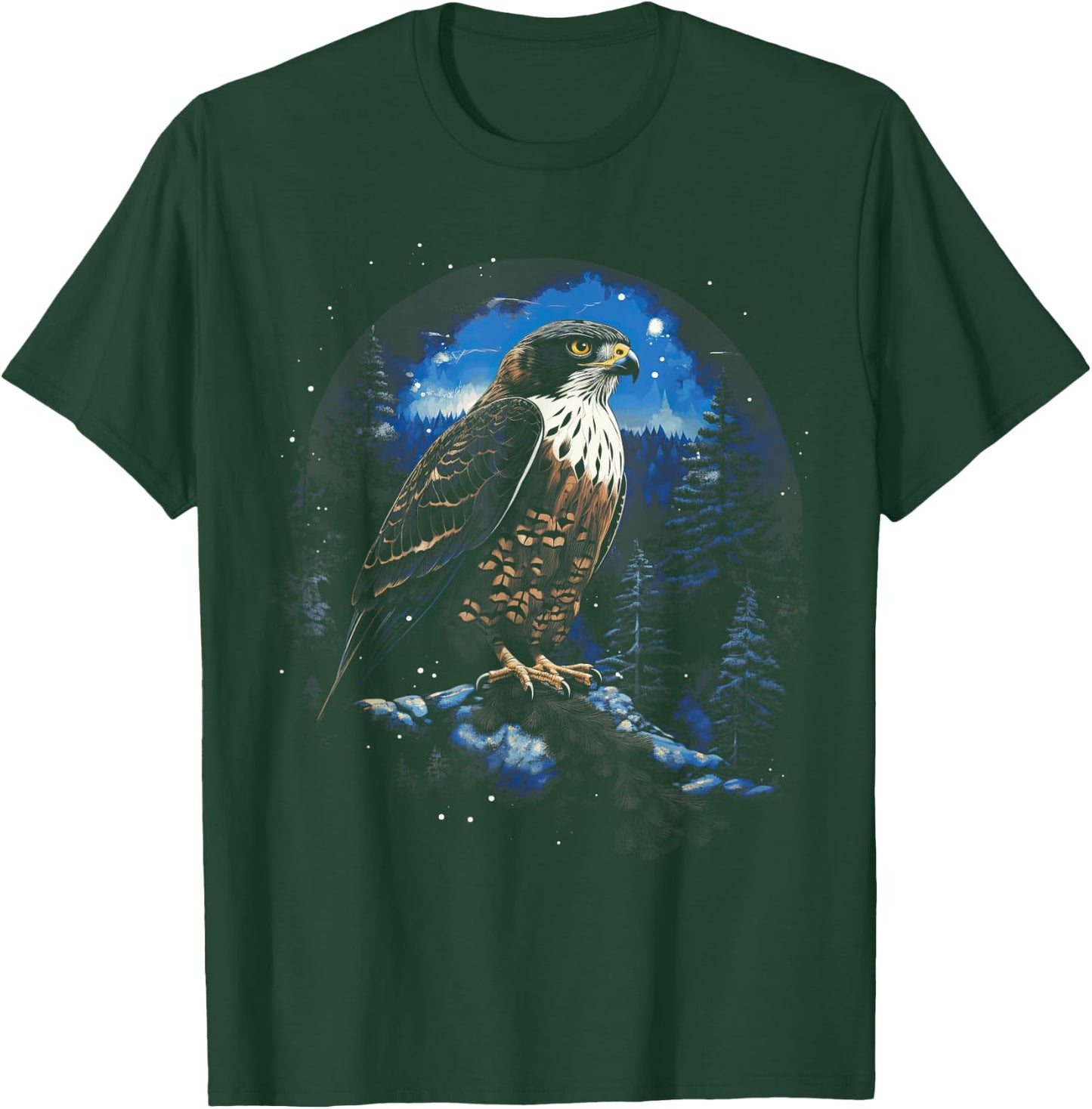 Falcon Animal Wildlife T-Shirt - T-Shirt | Forest