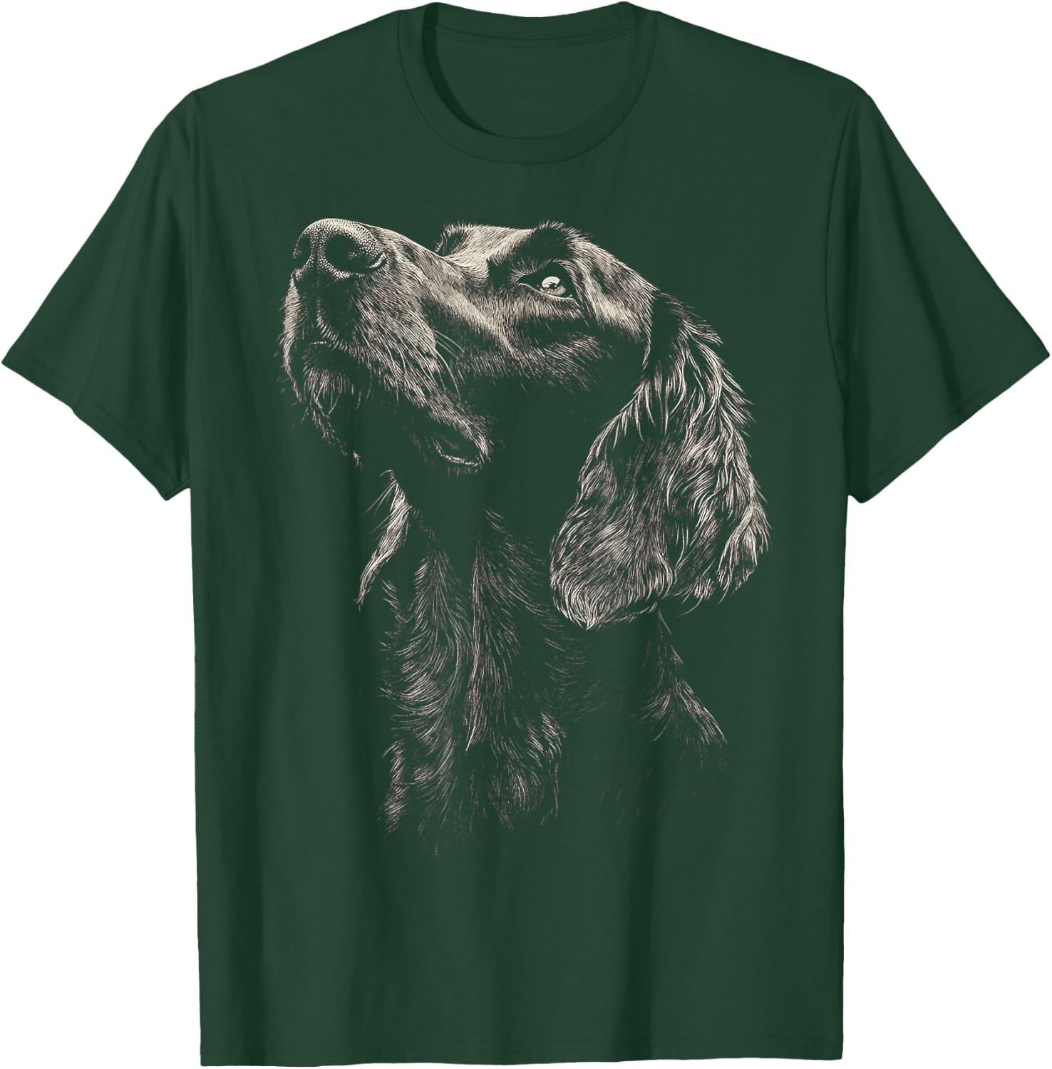 Irish Setter Dog Motif Pet Artwork Irish Setter Women Kids T-Shirt - T-Shirt | Forest