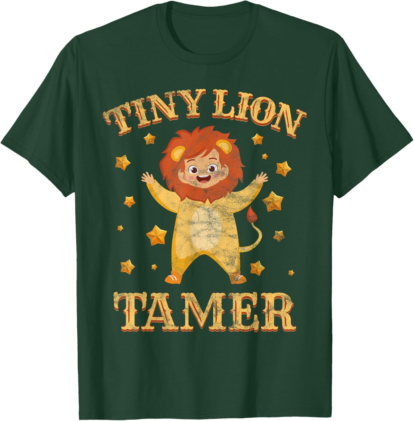 Circus Lion Tamer Shirt - Circus Shirts - Tiny Lion Tamer T-Shirt - T-Shirt | Forest