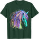 Colorful Rainbow Horse Head Shirt T-Shirt - T-Shirt | Forest