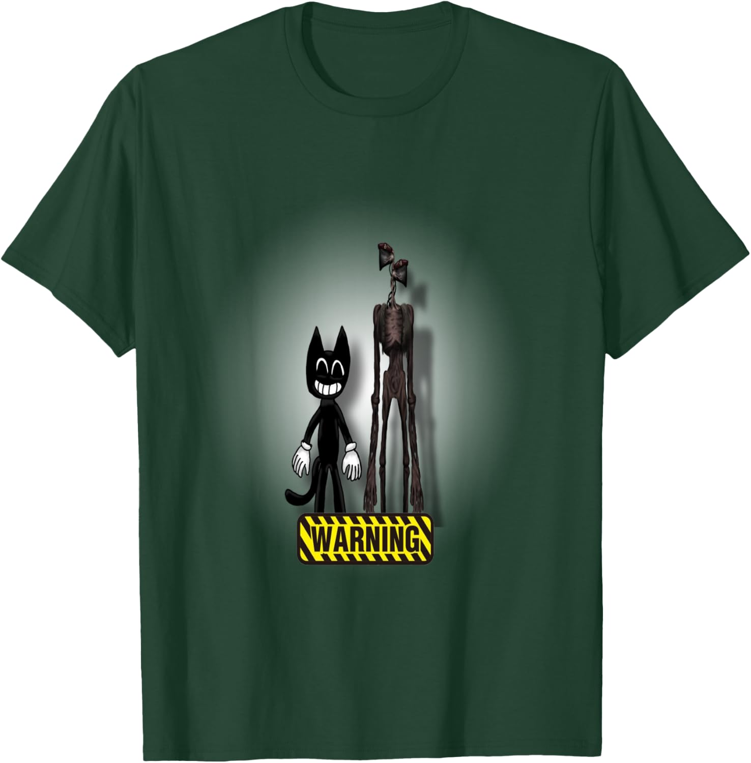 Siren head, Sirenhead we all love to escape from Siren head T-Shirt - T-Shirt | Forest