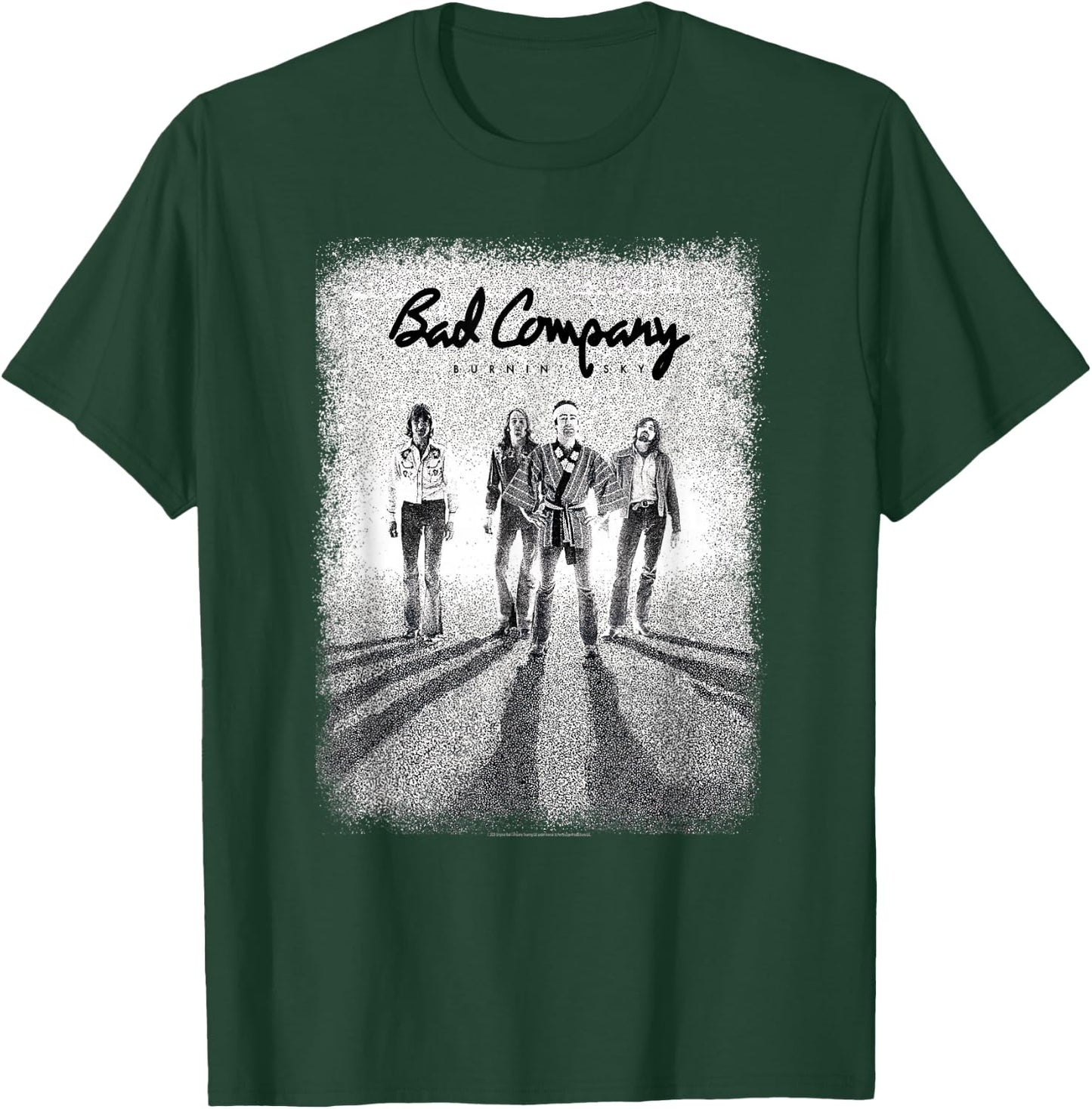 Bad Company Burnin' Sky Photo T-Shirt - T-Shirt | Forest