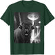 Funny Bison Alien UFO Taking a Selfie Animal Lover Retro T-Shirt - T-Shirt | Forest
