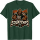 Ohio Big Foot Squatches Sasquatch Football Funny Humor T-Shirt - T-Shirt | Forest