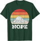 Retro Nope Lazy English Bulldog Dog Shirt Dog Lover Gifts T-Shirt - T-Shirt | Forest