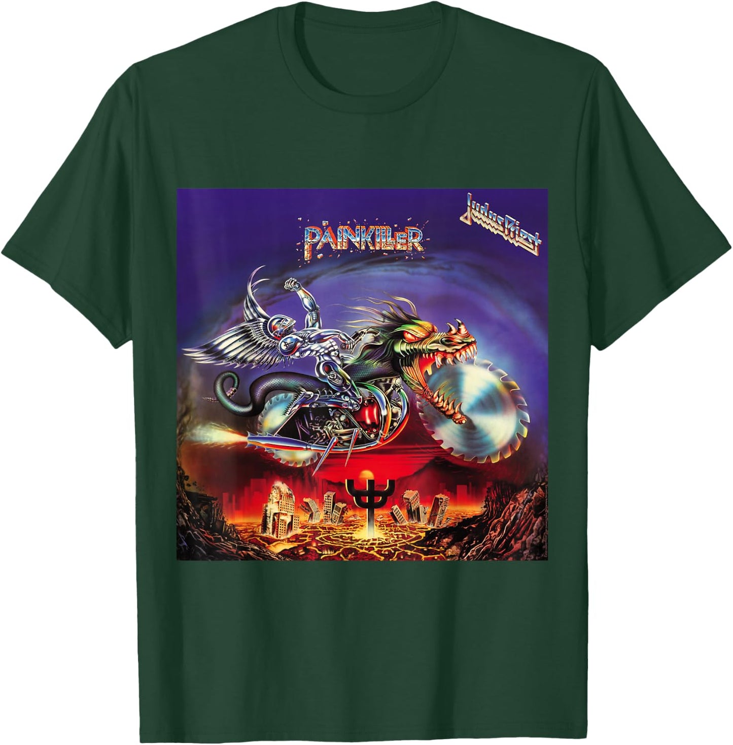 Judas Priest Pain Killer T-Shirt - T-Shirt | Forest