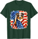 Vintage Australian Shepherd Patriot T-Shirt - T-Shirt | Forest