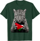 Jordan Flag Heart Pride Country Heritage Leopard Jordanian T-Shirt - T-Shirt | Forest