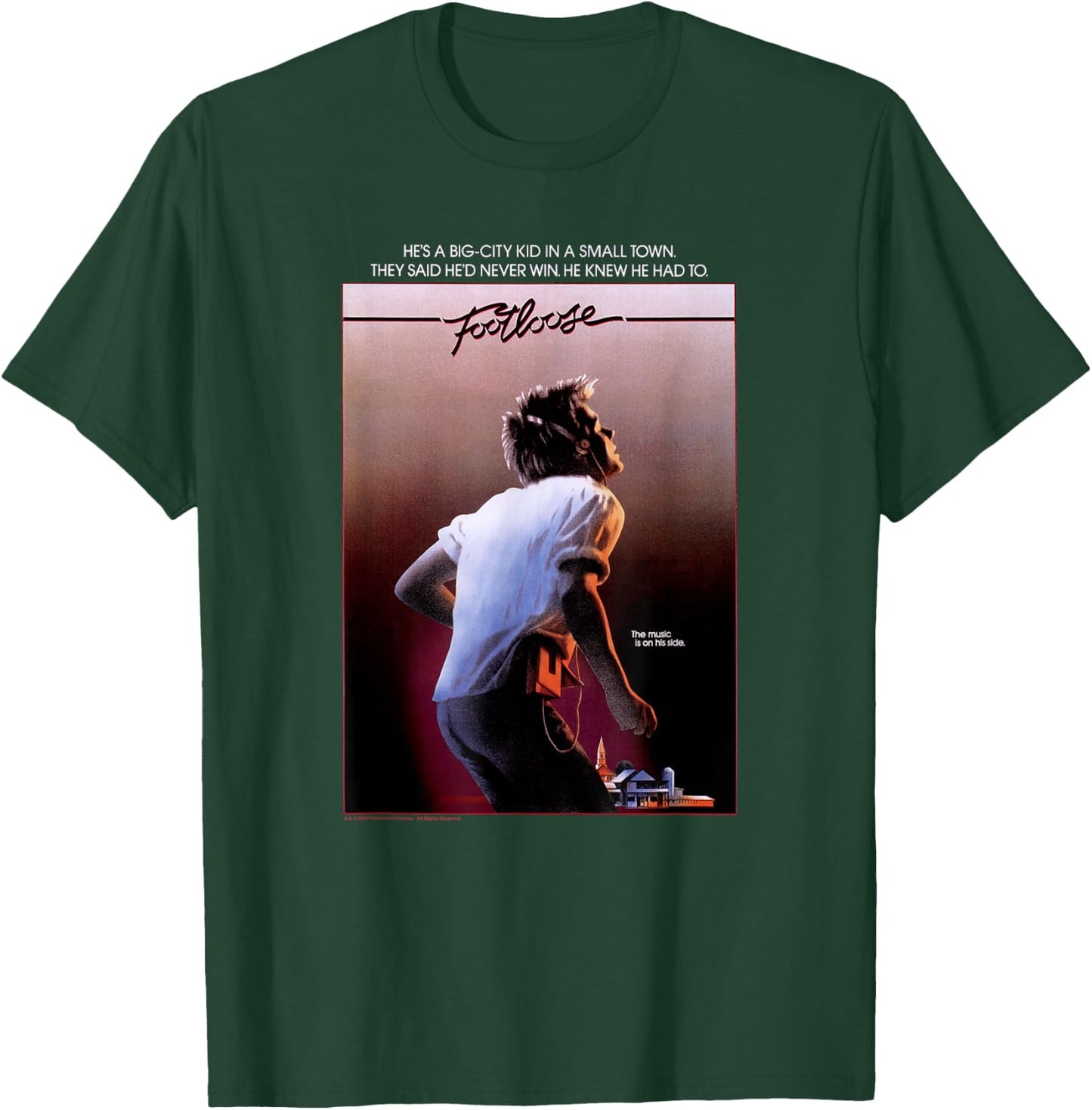 Footloose Poster T-Shirt - T-Shirt | Forest