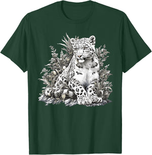 Snow Leopards Lovers Snow Leopard T-Shirt - T-Shirt | Forest