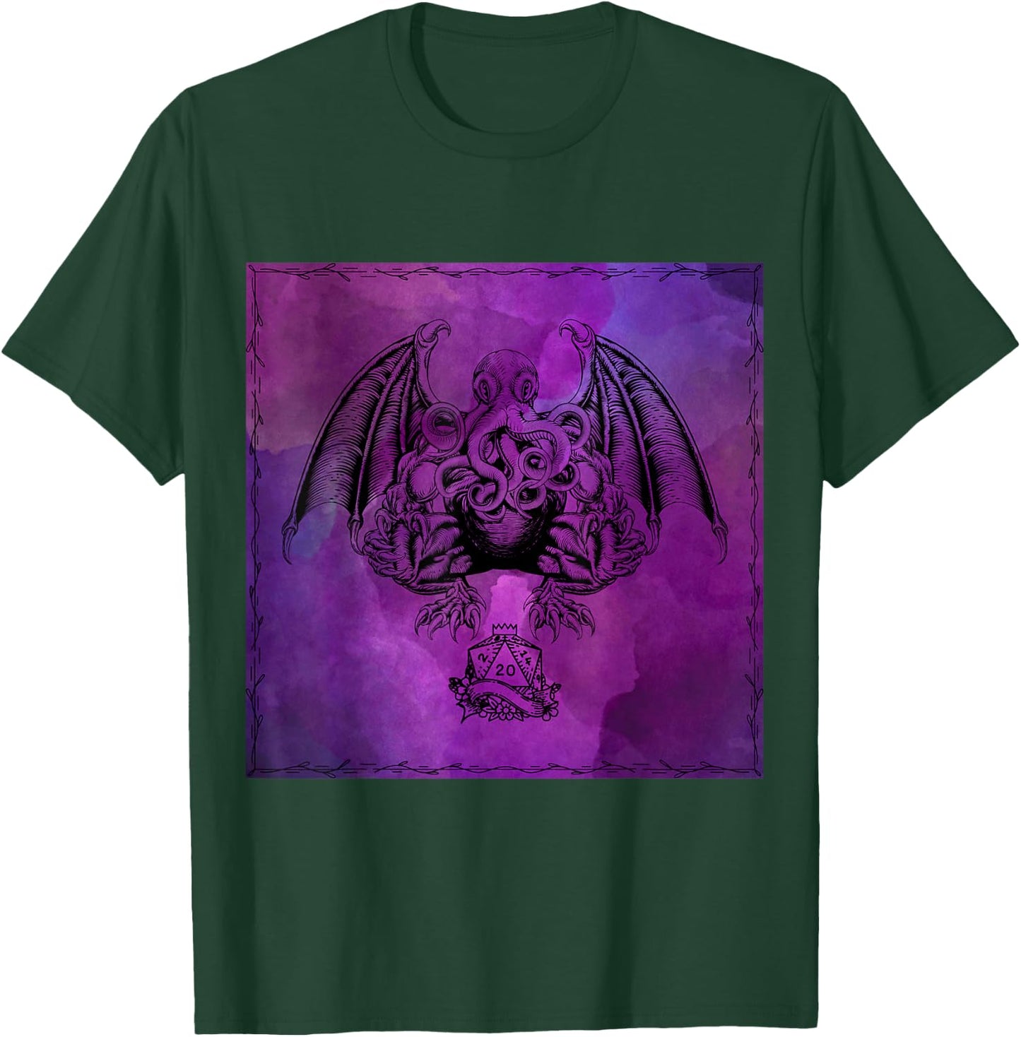 Illithid Purpur T-Shirt - T-Shirt | Forest