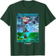 Magic: The Gathering Bloomburrow Panels , Black, S T-Shirt - T-Shirt | Forest