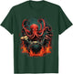 Octopus Japanese Playing Drums Drummer Drumming Musician T-Shirt - T-Shirt | Forest