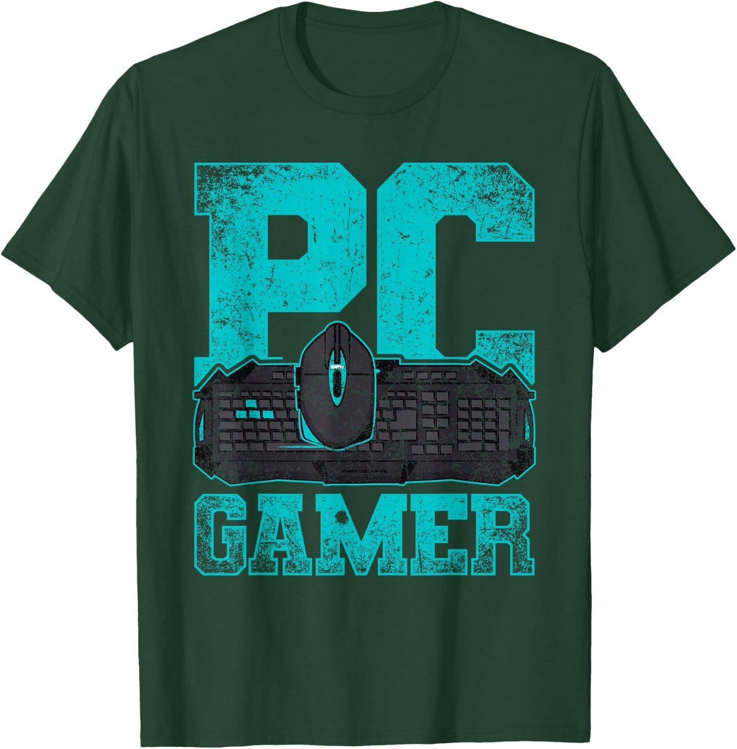 Gamer Sport Computer Games Player Gift PC Gaming T-Shirt - T-Shirt | Forest