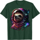 Sloth Astronaut in Space Suit Colorful Cosmos Explorer T-Shirt - T-Shirt | Forest