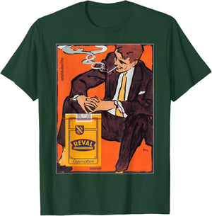Vintage poster - Reval Cigarettes Retro T-Shirt - T-Shirt | Forest