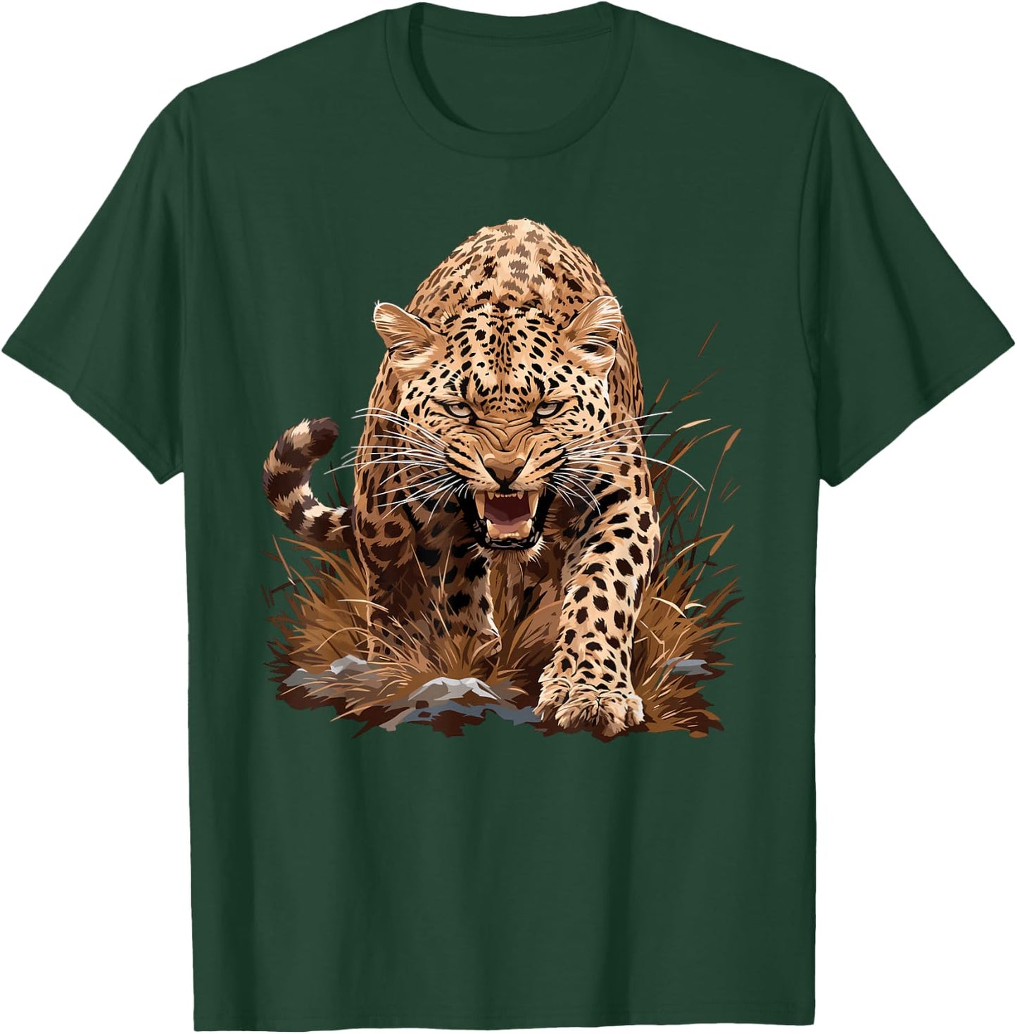 Amur Leopards Lovers Amur Leopard T-Shirt - T-Shirt | Forest