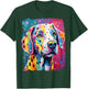 Pop Art Dog Dalmatian T-Shirt - T-Shirt | Forest