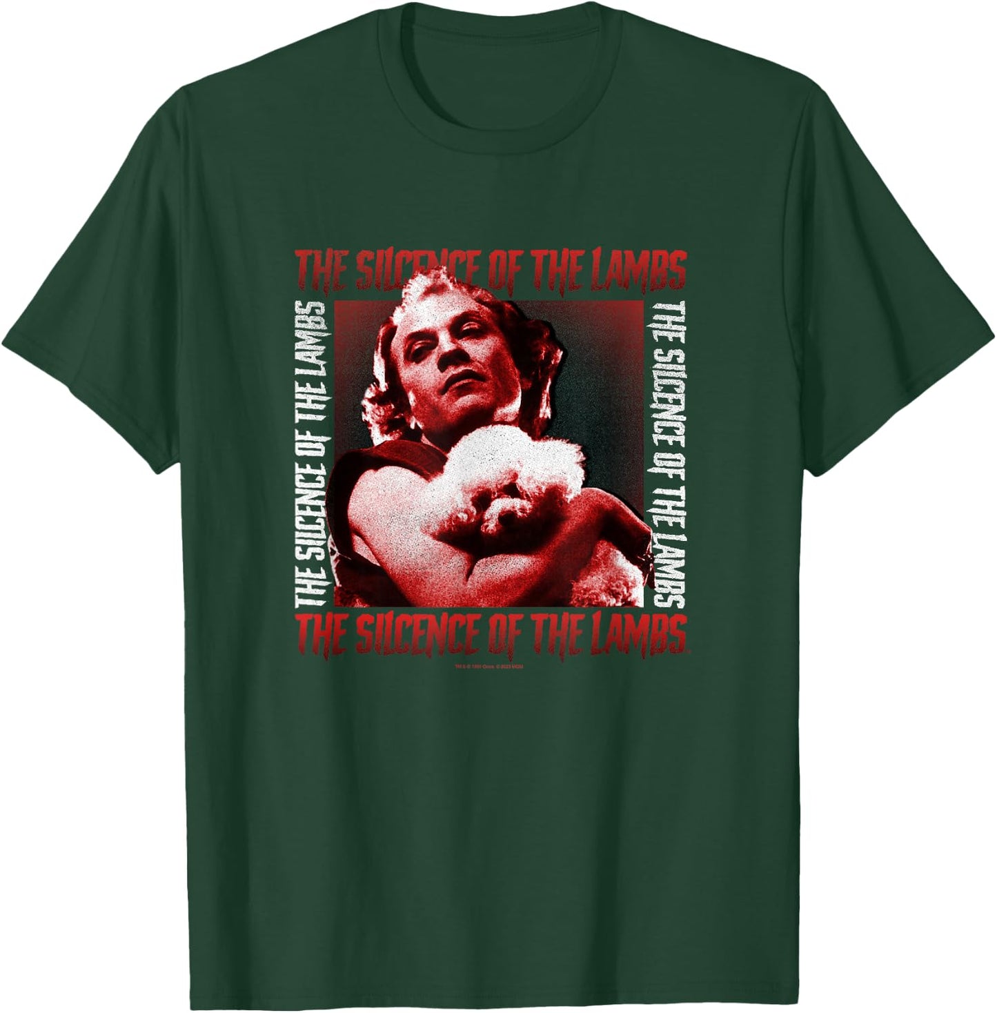 The Silence of The Lambs Buffalo Bill Vintage Portrait T-Shirt - T-Shirt | Forest