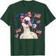 Patriotic Goose Chill the Fourth Out Bubble Gum 4th of July T-Shirt - T-Shirt | Forest