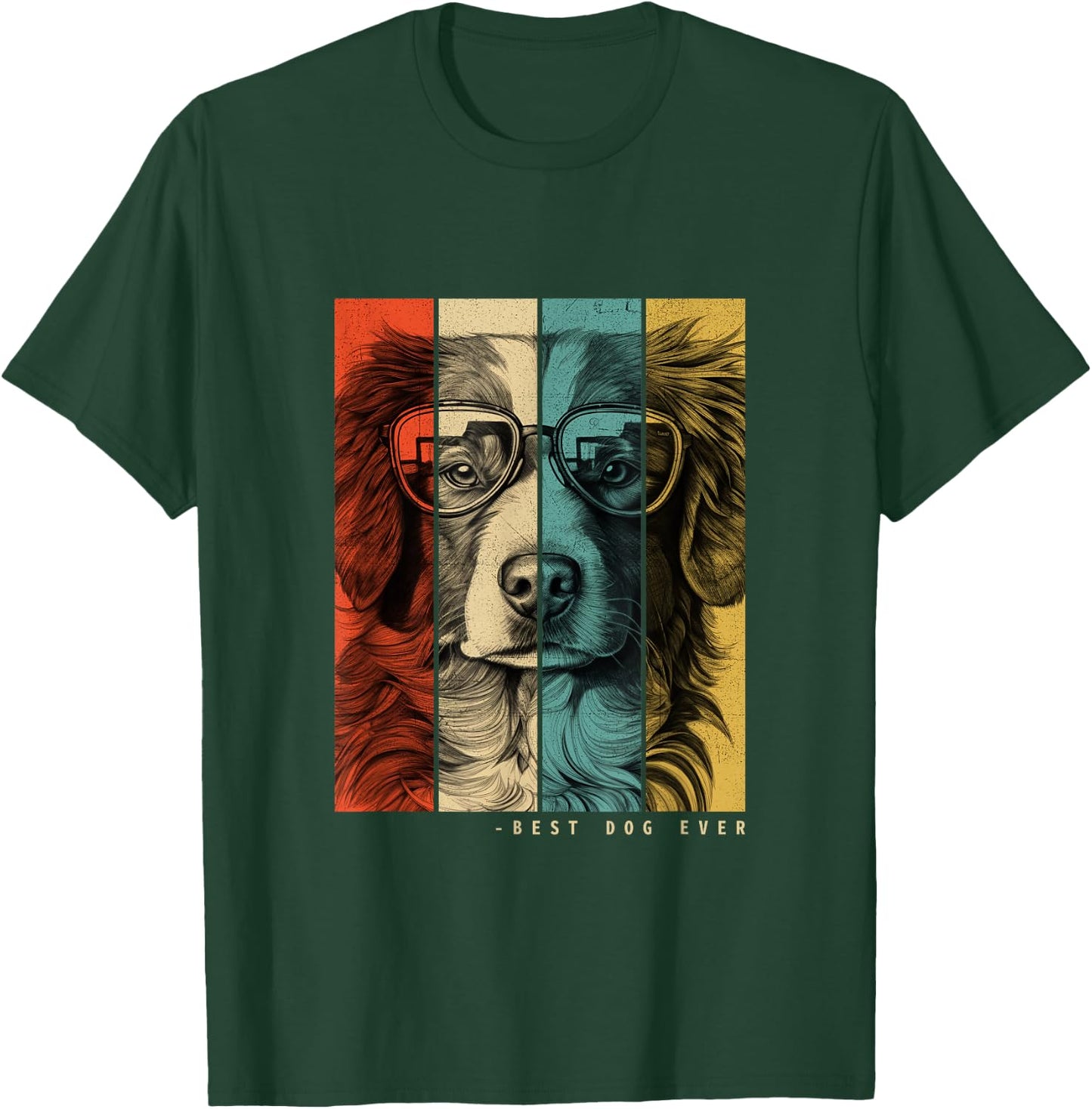 Vintage Nova Scotia Duck Tolling Retriever Toller Dog Mom T-Shirt - T-Shirt | Forest