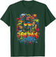 Hip Retro 80s New York Rapper Art 90er Jahre Hop Graffiti Oldschool Rap Boom Rap für -Erwachsene, Multicolored, Graffiti, Crew-Kragen, Kurzarm, Polyester, S T-Shirt - T-Shirt | Forest