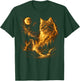 Cat Men Kids Boys Cute Cat Dad Vintage T-Shirt - T-Shirt | Forest