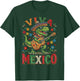 Viva Mexico Boy Dinosaur Mexican Independence Day Kids T-Shirt - T-Shirt | Forest