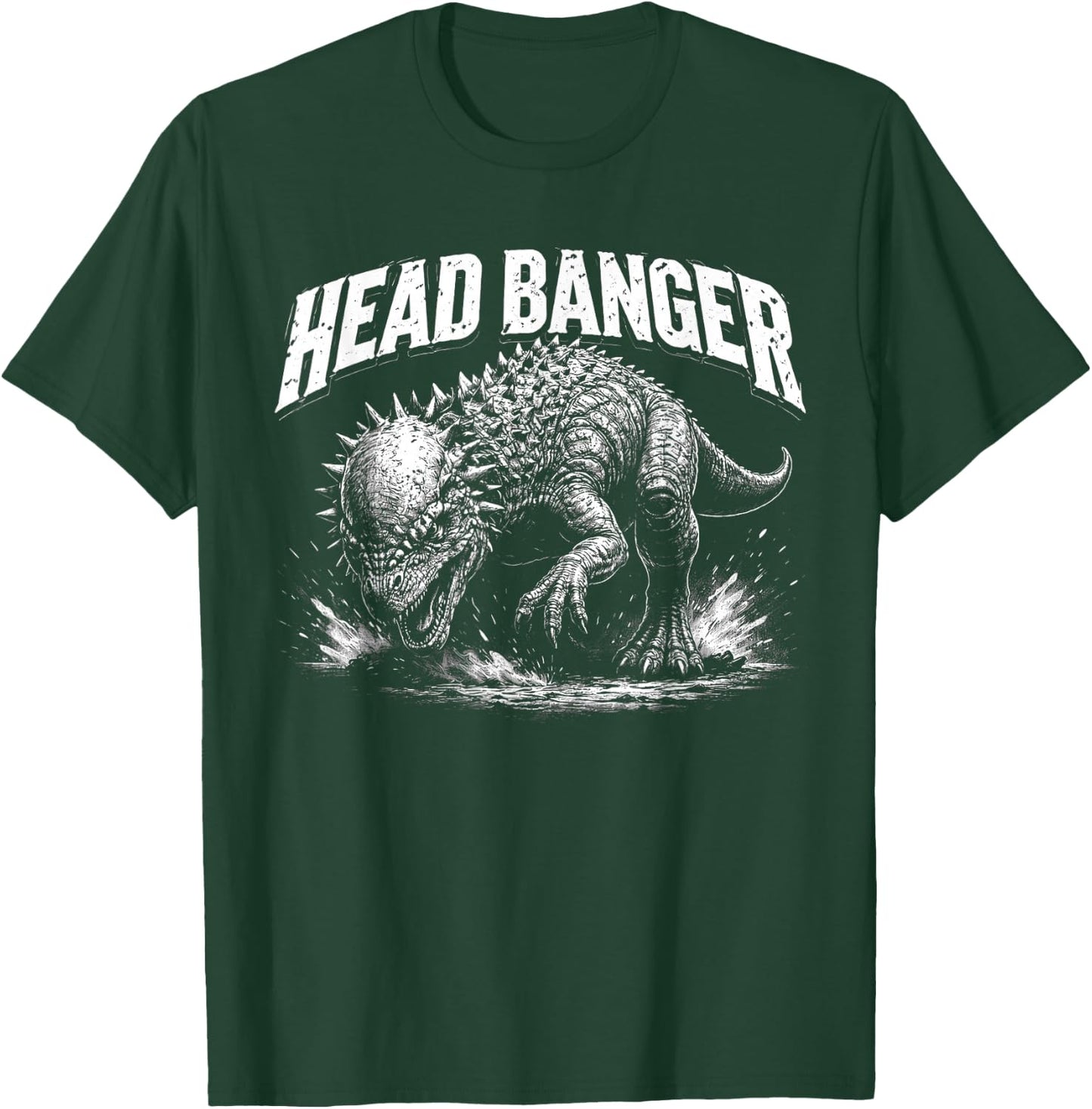 Pachycephalosaurus - Head Banger T-Shirt - T-Shirt | Forest