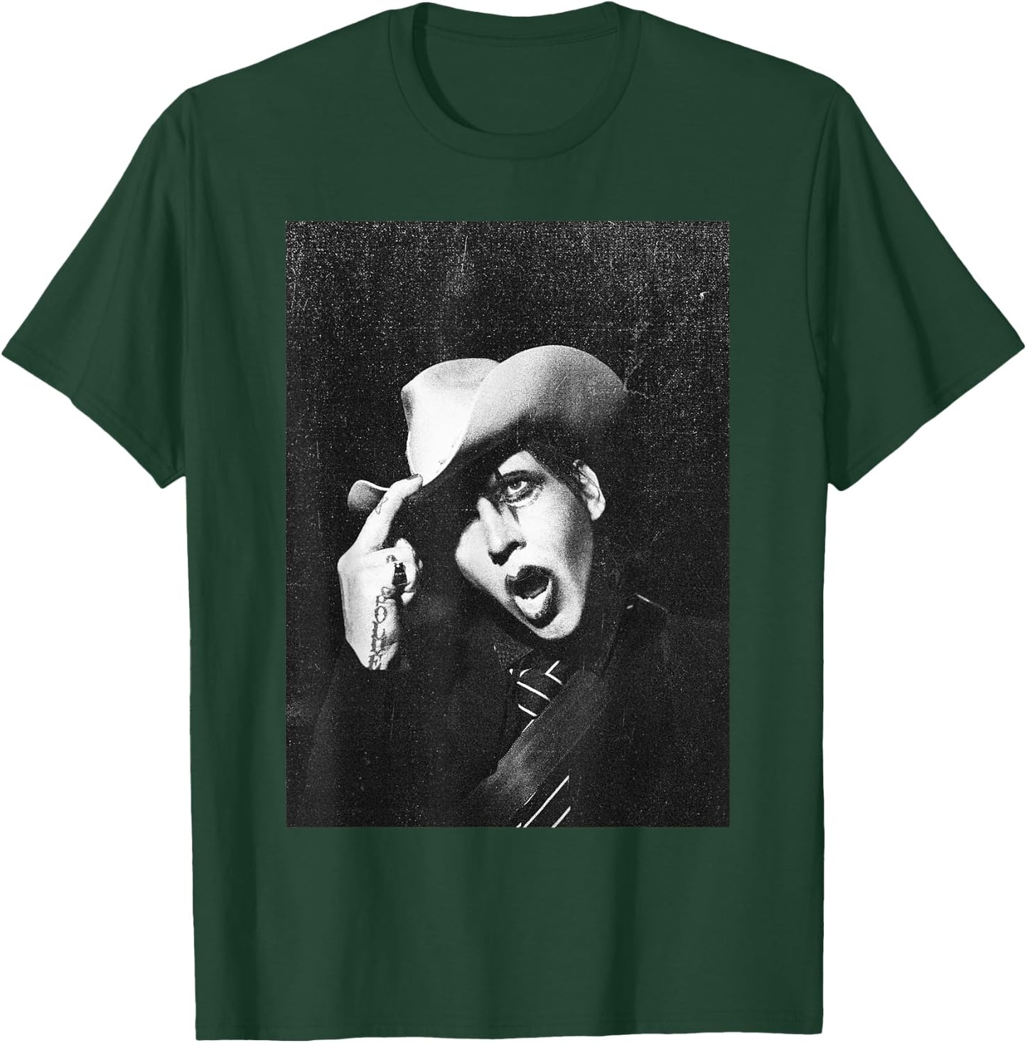 Marilyn Manson - Cowboy , black T-Shirt - T-Shirt | Forest