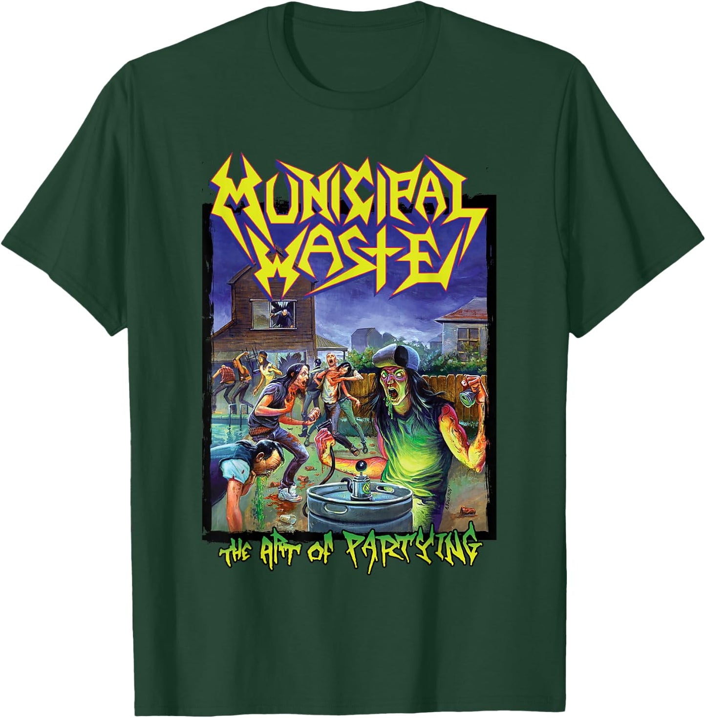 Municipal Waste The Art of Party T-Shirt - T-Shirt | Forest