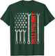 Millwright - Patriotic American Flag Machinist Steel Worker T-Shirt - T-Shirt | Forest