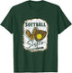 Softball Shirt Girls Softball Sister T-Shirt - T-Shirt | Forest