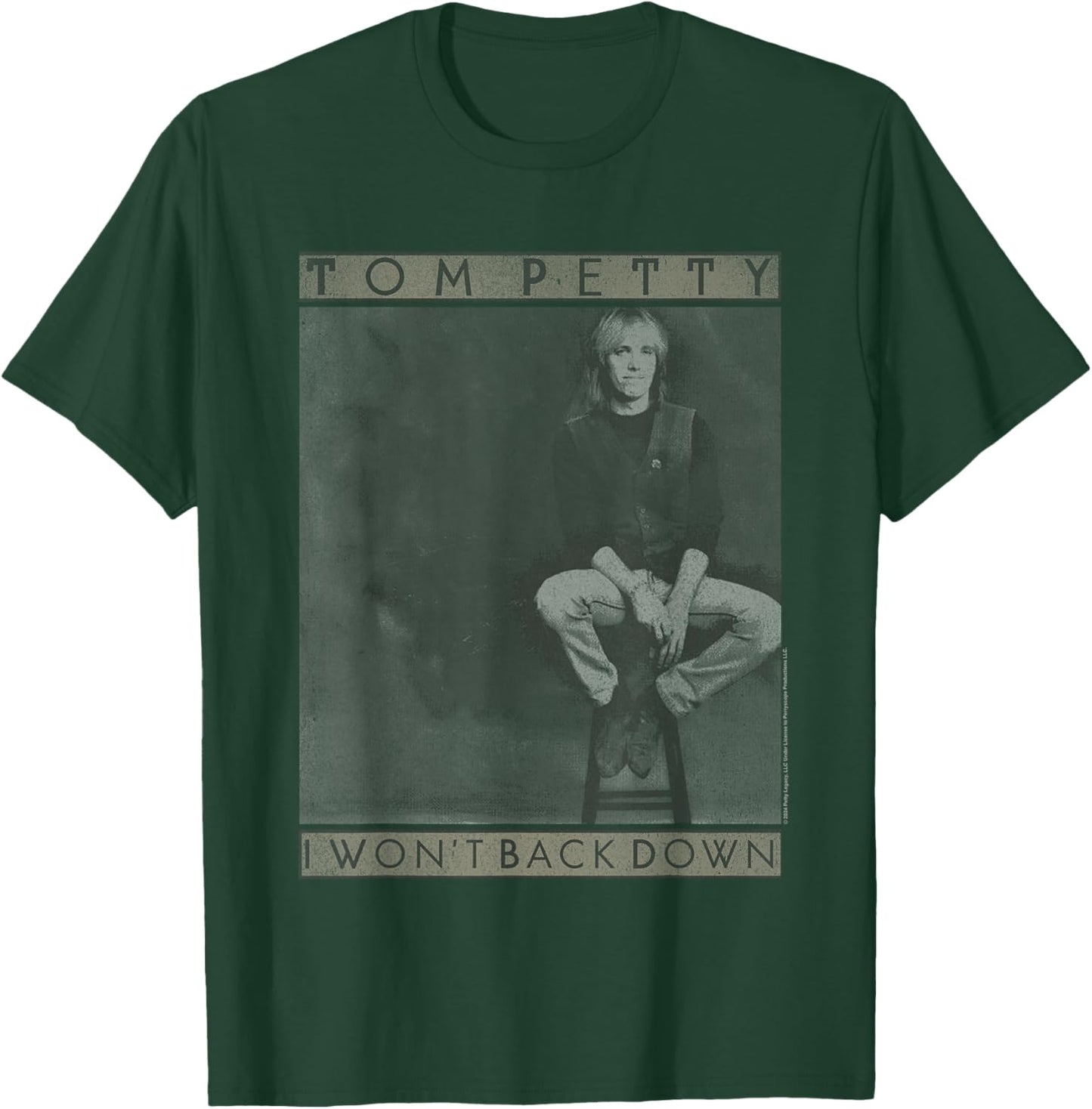 Tom Petty I Won't Back Down T-Shirt - T-Shirt | Forest